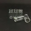 1ml şişeler Plastik fiş ile temiz cam şişeler mini cam şişe boş örnek kavanozlar küçük 22x11mm (yükseklik) sevimli zanaat dilek şişeleri