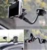 Universele Auto Mobiele Telefoon Houder Stand Roterende 360 ​​Graden Lange Arm Cellphone Bracket Cell Phones Mount voor GPS MP4 (kleur: zwart)