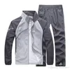 Herentracksuits Patchwork Sportswear Jassen Jassen + Pants Sets Mannen Hoodies en Sweatshirts Uitloper Pakken