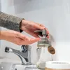Couvercle et collier de distributeur de savon Mason Jar antirouille pour bocaux Mason standard HY-27B