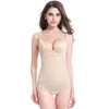 Frauen Postpartale Bauch Erholung Shapewear Brust Lift Korsett Bauch Kontrolle Body Mesh Abnehmen Shaper Schwarz Nude