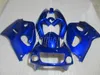 Kit de Carenagem da motocicleta para Suzuki GSXR600 96 97 98 99 carenagens azuis GSXR750 1996-1999 OI05