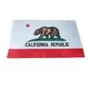 Drapeau de la californie, bannière 100 Polyester, pour l'intérieur et l'extérieur, nouveaux drapeaux des états des états-unis, 90150CM6424883