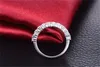 Yhamni mode anneaux en argent massif de la mode set cz diamant anneaux de mariage pour femmes pure 925 bijoux en argent sterling r1446048632