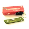 Hot Strumenti per fabbro Strumenti Haoshi Fold Lock Pick Colore verde Lock Picks Tools Jackknife Jack Knife Padlock