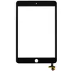 Touchscreen glazen paneel met digitizer met IC-connector voor iPad mini 3 zwart en wit met gereedschap