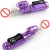 Women Masturbation Toys 20 Speed USB Rechargable Rabbit Dildo Vibrator Sex Toys for Women Pink/Purple/Gold