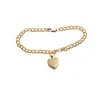 IJB5010 Hot New Heart Shape Ashes Hållare Smycken Keepsake Memorial Cremation Bracelet Whatch Chain Shape Armband för kvinnor