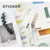 Wholesale- 8 pcs/Lot Colorful sticky note 65*18mm Mini sticker for diary planner scrapbooking Office material escolar School supplies F178