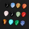Kleurrijke Natuursteen Gemengde Onyx Rutilated Rose Quartz Opal Healing Reiki Energy Crystal Water Drop Shape Dangle Charms Beads Cab Cabochon