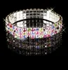 2017 Style Coréen Faux Perle De Mariage Bracelet Femmes De Bal Parti Bijoux Stretch Bracelet Strass Bracelets Soirée De Mariée Accessoires