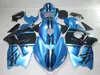 High quality fairing kit for Suzuki GSXR1300 96 97 98 99 00 01-07 blue black fairings set GSXR1300 1996-2007 OT14