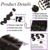 8A Brazilian Hair Bundles with Frontal Body WaveStraightKinky Curly Virgin Hair Human Hair Weaves and Ear to Ear Lace Frontal Cl5435477