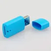 high quality, little dog USB 2.0 memory TF card reader ,micro SD card reader free shipping 500pcs