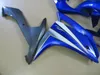 Kit carenatura in plastica per stampaggio ad iniezione per Yamaha YZF R1 07 08 set carene nero blu YZFR1 2007 2008 OT06