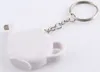 100st / lot + billigaste bröllop favoriserar och presentkärlek är bryggande tekanna måttband Keychain Party favör souvenir
