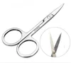 200st Makeup Eyebrow Scissor med Sharp Head rostfritt stål Kvinnor Brow Beauty Makeup Tool Curved Manicure Nuticle Cutting X0062666725