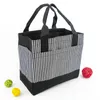 camping picnic bag Japanese lunch bags square striped drawstring bag lovely Bento Lunch Boxes with small bags
