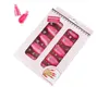 Vendita all'ingrosso-calda 50PC plastica Nail Art Soak Off Cap Clip UV Gel Polish Remover Wrap Tool nave libera