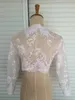 새로운 도착 신부는 3/4 소매를 감쌌다 Bridal Coat Lace Jacket 웨딩 케이프는 Bolero Jacket 웨딩 드레스를 감쌌다.