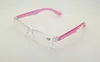 (20pcs/lot) Unisex transparent reading glasses plastic readers mixed colors strength power from +1.00 to +4.00