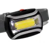 Aydınlatma Mini LED Far COB 3W Açık Lamba Far Işık Gece Binme Balıkçılık Dişli Süper Parlak Acil Durum