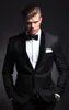 Style classique marié Tuxedos garçons d'honneur un bouton châle revers meilleur homme costume mariage hommes Blazer costumes (veste + pantalon + ceinture + cravate) K246