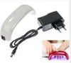 Ny söt nagelkonst Gel Polsk lampa LED Light Dryer Nail Finger Torka Modig Fri frakt