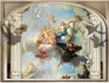 European Roman pillars Angel 3D TV backdrop mural 3d wallpaper 3d wall papers for tv backdrop1668379