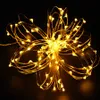 8 colori 10m 100 LED Filo di rame LED String Light Starry Light Outdoor Garden Christmas Wedding Party Decoration