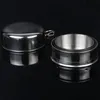 Stainless Steel Portable Outdoor Travel Camping Folding Foldable Collapsible Cup 75ml