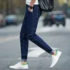 Wholesale- 2017 spring and summer new solid elastic pencil jeans casual skinny jeans men hip hop original denim pants 4 color size 27-36