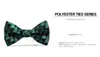 Boże Narodzenie Bowtie 11 Kolor 7 * 12 cm Bowknot X-Mas Bow Tie Krawat Męski Poliester Akcesoria do prezentów świątecznych