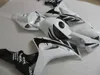 Injection molded ABS plastic fairings for HONDA CBR1000RR 06 07 white black fairing kit CBR1000RR 2006 2007 OT24