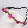 1Pc Hair band Girls Flower Fairy Bohemian Braid Wedding Beach Tiara Crown Hair Headband #R690