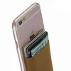 Soft Sock Wallet Credit Card Cash Pocket Sticker Adhesive Holder Organizer Money Pouch Mobile Phone 3M Gadgets