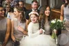 elegante lila lange bruidsmeisjekleding juweel hals mouwloze sjerp schede bruiloft gast jurk sierlijke chiffon bruidsmeisjes jurken gratis verzending