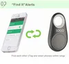 Smart Tag Car Tracker Wireless Bluetooth Child Pets Wallet Key Finder GPS Locator Antilost Alarm With Retail Bag1327809
