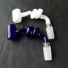 Adaptador de parafuso de cor bongos de vidro acessórios, Tubos De Fumo De Vidro colorido mini-multi-cores Tubos De Mão Melhores Tubos De Vidro Colher