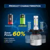 H4 H7 H11 H1 H13 H3 9004 9005 9006 9007 9012 COB LED CAR HEADLIGHT BULB HILO BEAM 72W 8000LM 6500K AUTO HEADLAMP 12V 24V2988646