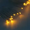 2m 5m 10 m koppartråd LED -sträng Bright AA Batterifattig LED -strängar Fairy Lights For Christmas Wedding Decoration Order 400 st 2m 400 st 5m 100 st 10m