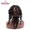 360 Lace Frontal Wig 22*4*2 Brazilian Loose Deep Wave Human Hair for Black Women Greatremy Full Lace Band Frontal with Baby Hair