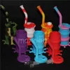 Silicon Rigs Wasserpfeife Shisha Bongs 5 ml Silikonbehälter Glas Nektar Bubbler Bong