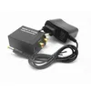 Adaptateur Audio numérique vers analogique Toslink Coaxial optique 3.5mm, convertisseur RCA L/R avec câble à Fiber optique, adaptateur d'alimentation