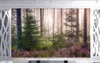 Beställnings- foto Luxury 3D Wallpaper Forest Park View Vardagsrum 3D Wallpaper Murals