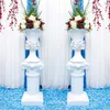 2SETS / LOT Dekoracyjne białe kolory rzymskie kolumny Pillars Road Cytite Wedding Reps