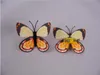 Рождественские украшения 3D Butterfly Butterfles Butterfuls Ткань Симуляция Бабочка Булавки Лучшие подарок Рождественские шарф Броши подарок C1412