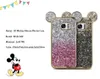 3D Ear bling Phone Case For Samsung Galaxy S6 S7 Edge Cover Colorful Gradient Glitter Cover For Samsung Galaxy S8 Plus Cute Case