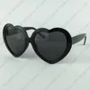 DHL Navio 13 Cores Moda Mulheres Menina Verão Coração Forma Lolita Sunglasses Festa praia Sunshine Shade Love Eyewear UV400