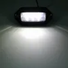 Luz led para etiqueta de placa de carro, 12v, luzes marcadoras laterais ou conveniência, cortesia, porta, lâmpada de passo 5596559